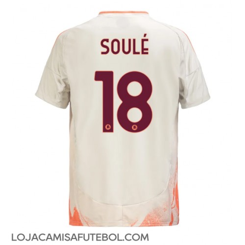 Camisa de Futebol AS Roma Matias Soule #18 Equipamento Secundário 2024-25 Manga Curta